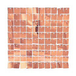 Панель с пайетками для фотозоны 30х30см, розовое золото